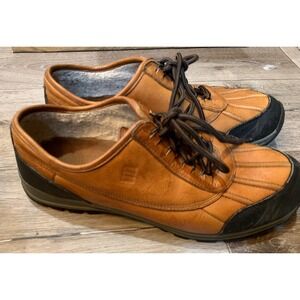 Lands End Leather CottageCore Timeless Gorpcore Athleisure Grandpa Winter 11D